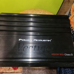 Power Acoustik 4000 Watt Amplifier