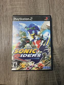 Sonic Riders PS2 PlayStation 2 Game CD and case