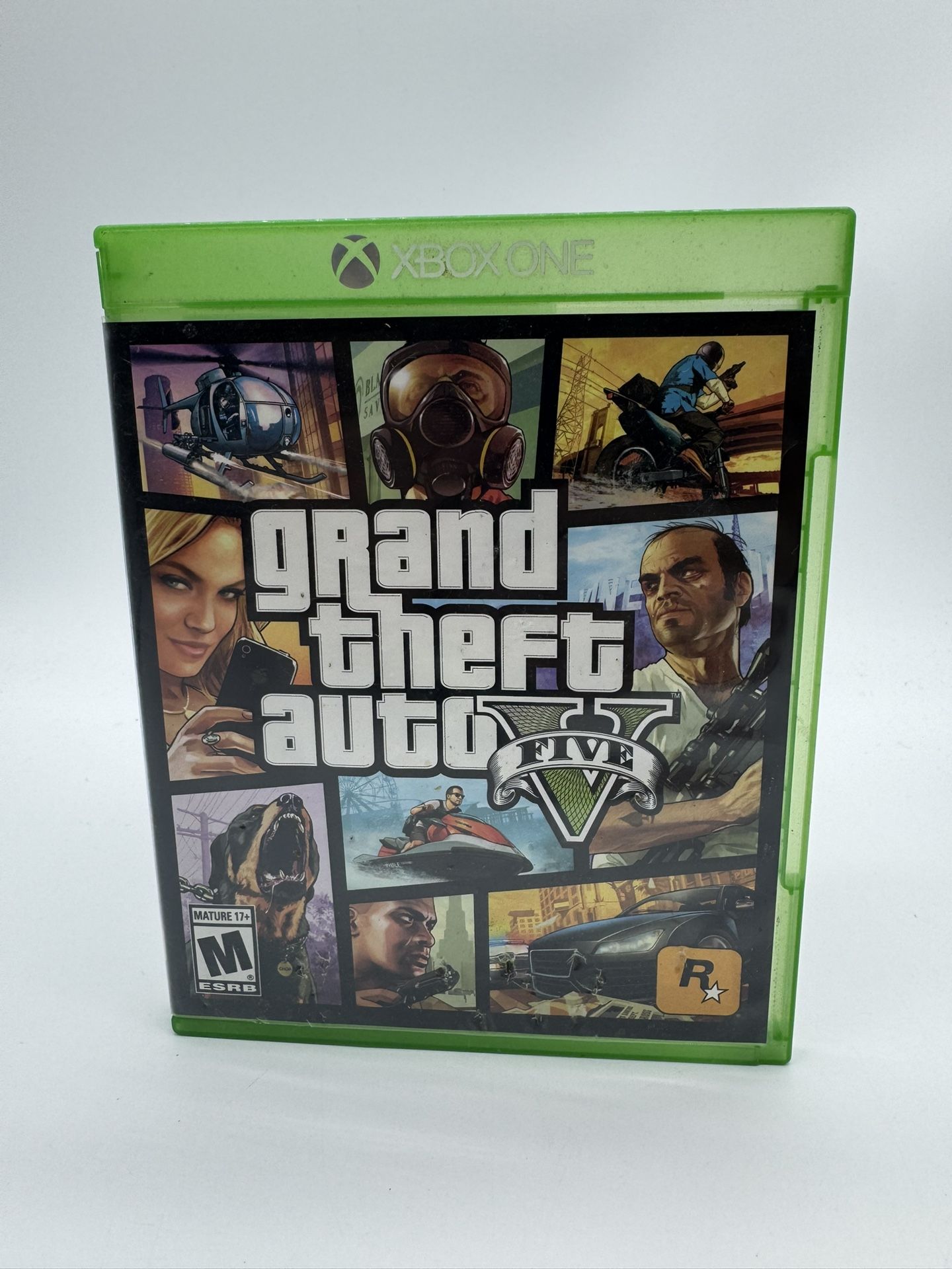 Grand Theft Auto 5 V GTA (Xbox One, 2014) Complete w/ Manual & Map Tested