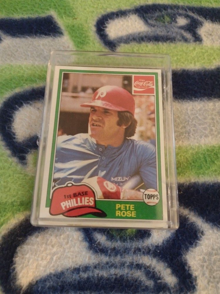Baseball Coke Phillies 1981 Set Includes Pete Rose & Mike Schmidt, McGraw, Maddox, Luzinski, Carlton,Bowa, McBride Boone Smith Trlllo See Below