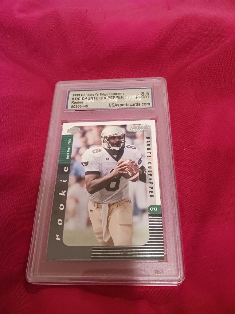 Daunte Culpepper Rookie Card 