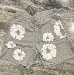 Denim tears grey shorts L