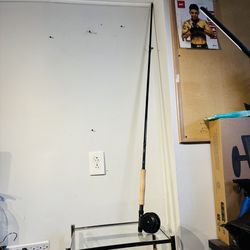 SHAKESPEARE PRO HOOK MASTER HMP8056 8' FLY ROD 2-piece (Missing Second Part Of The Rod) 