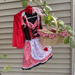 Red Riding Hood Toddler Halloween Costume 