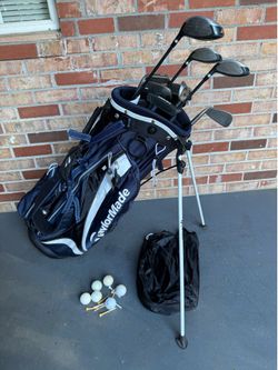 Golf clubs/bag (TAYLORMADE)