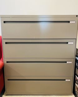 4-Drawer Metal Filing Cabinet