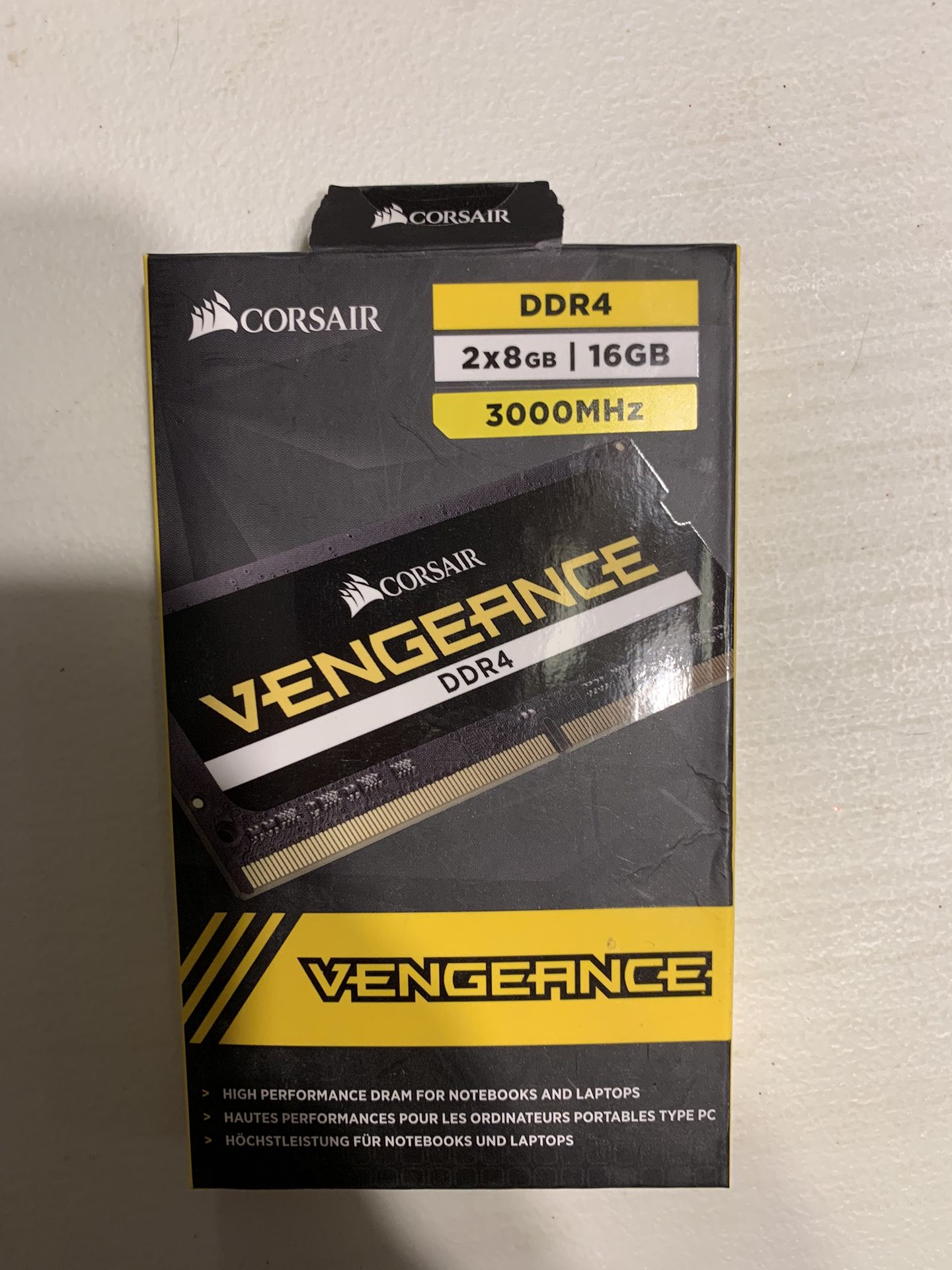 Corsair Vengeance DDR4 16GB (2x8GB) 3000MHz DRAM