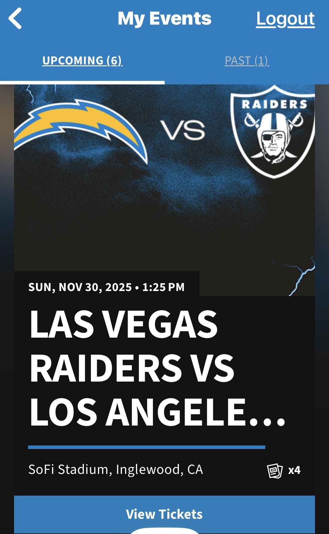 Chargers vs raiders