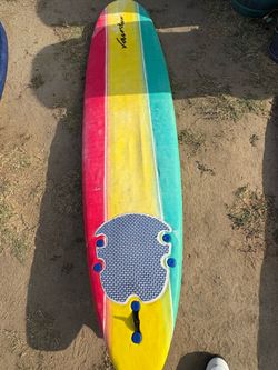 8ft rainbow wave storm soft top surfboard
