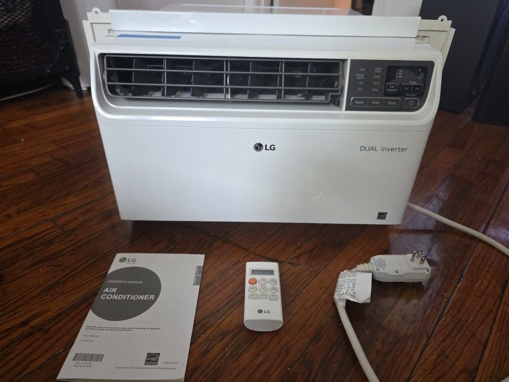 LG 9,500 BTU DUAL Inverter Smart Wi-Fi Enabled Window Air Conditioner AC Unit