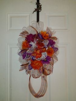 Decorative Wreaths ( Clemson Color)