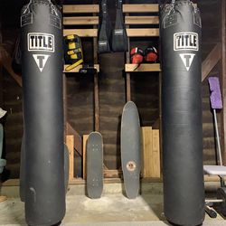 Boxing and Muay Thai Title Brand Heavy Bags