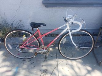 Women's vintage nishiki sport mixte road bike