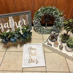 Wreath And More Gorgeous Farmhouse Decor 