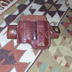 1791 EDC Heavy Duty Action-Snap Large Flex Tool Organizer EDC-HD-AS-LF-CHN-A Chestnut, leather belt holster