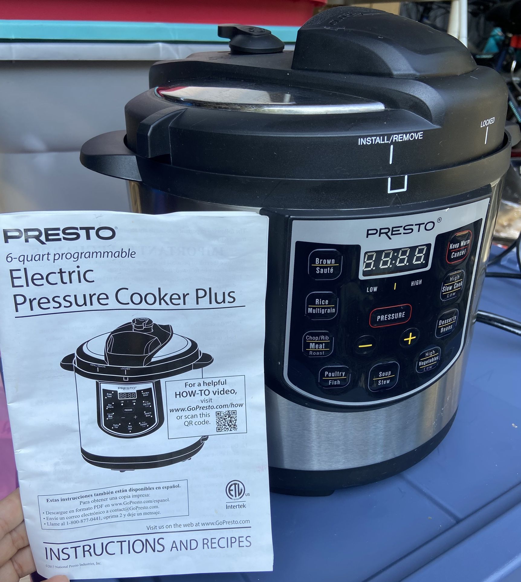 Presto Pressure Cooker Plus 6qt