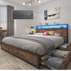 Queen size bed frame