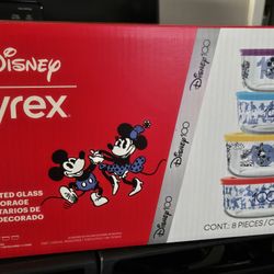 Disney Limited Edition Glass Storage Containers
