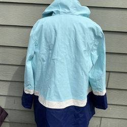 Impermeable De Tela Contra El Agua  Marca Talbots