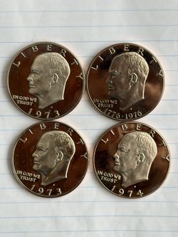 Proof one dollar Eisenhower