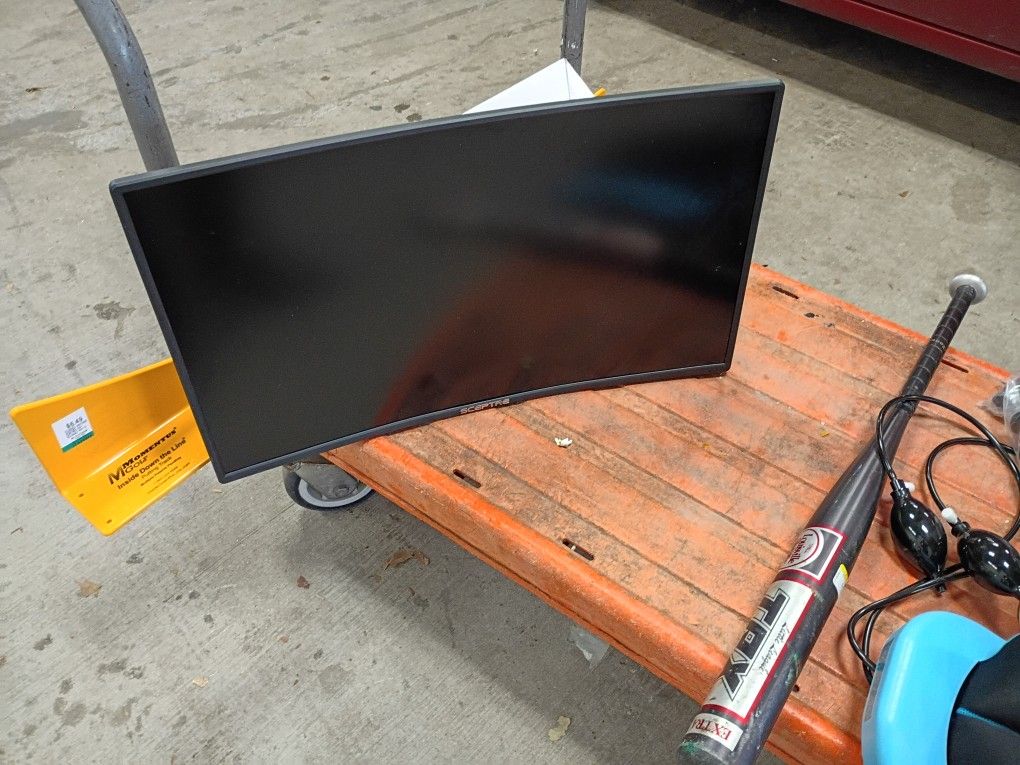 Sceptre 34-Inch Curved Ultrawide WQHD Monitor Thrift store Find Untested