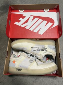 Nike X Off White Air Force 1 Sz 13