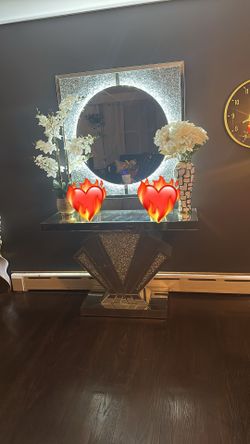 Tablet and mirror