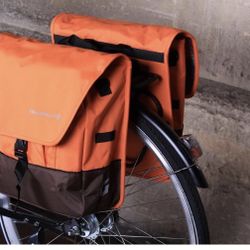 Bike rear rack carrier bags 