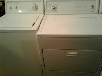 Kenmore washer and dryer