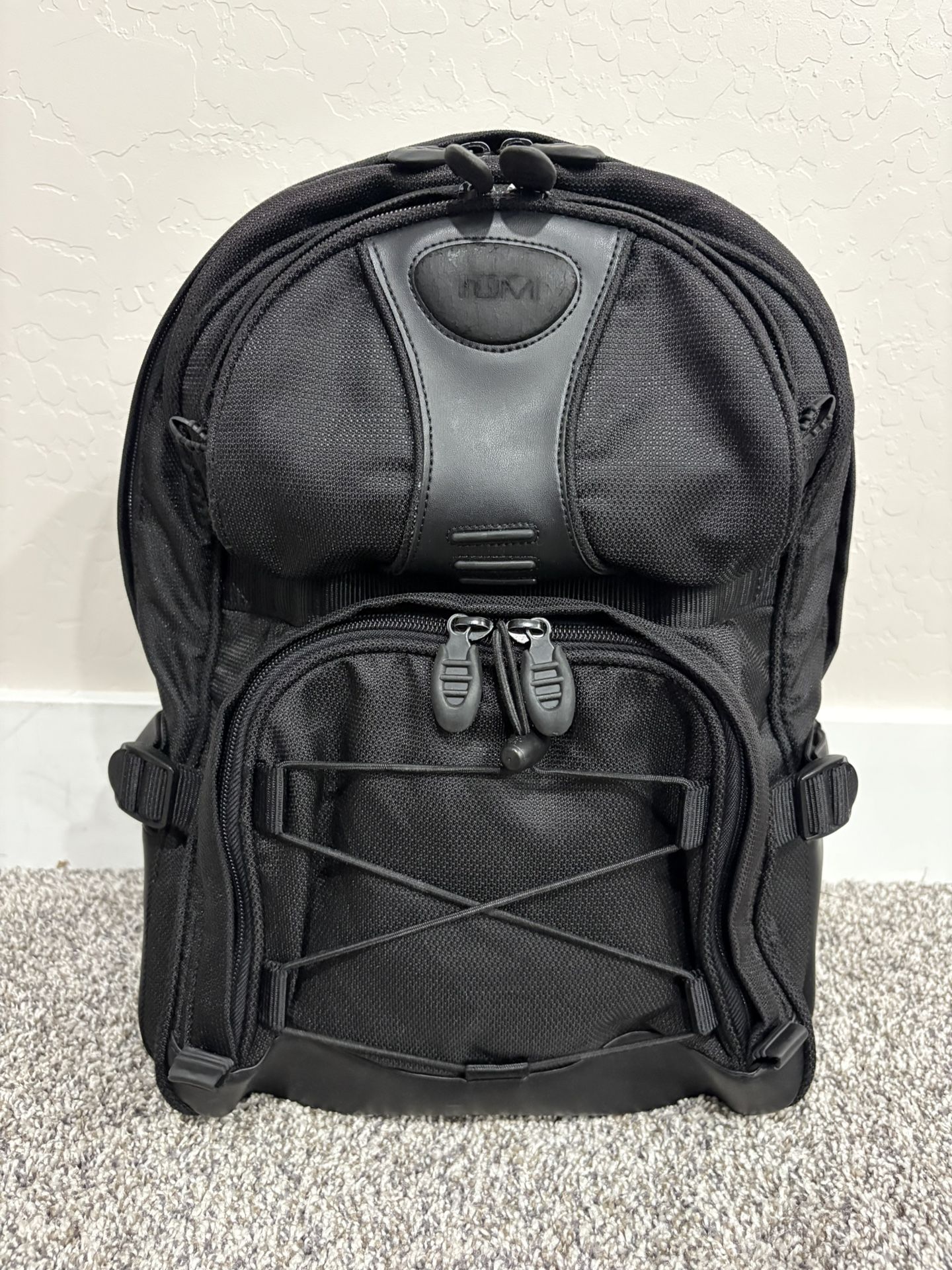 TUMI ‘T-Tech’ Black Nylon Backpack