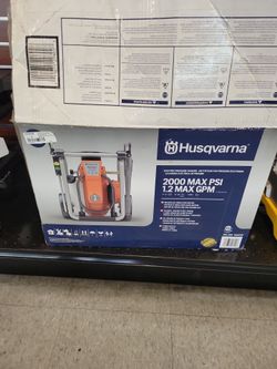 Husqvarna pressure washer