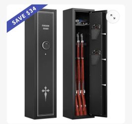 Rifle Safe – Pre-Assembled – Locking Security Cabinet”