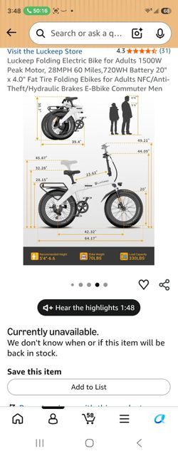 Luckeep E bike