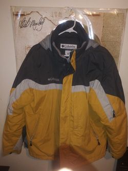 Columbia mens large winter coat
