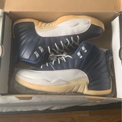 jordan 12’s  retro idigo 