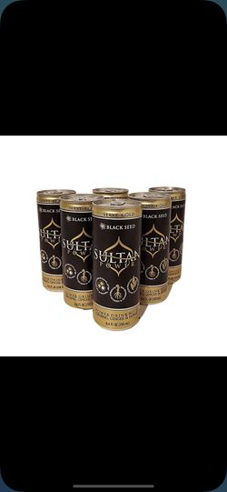 Sultan Black Seed Drink. ( Honey/Ginger) 6pack