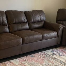 Ashley Furniture Couch And Recliner 