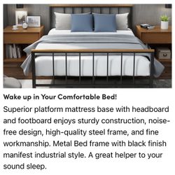 $325 Complete Bed Set - 4 Items