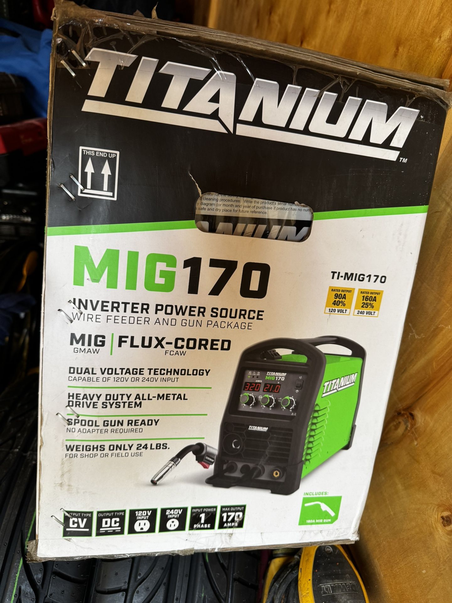 Titanium MiG 170 Welder