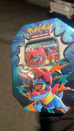 Pokémon TCG Mega Feraligatr EX Tin