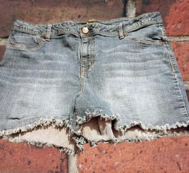 Women's Gene shorts by "Adriano Goldschmied" (AG) Denim, Blue Size 22