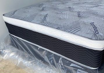 Euro Bamboo Pillow Top Full Size!!