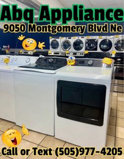 Ge Profile Washer & Dyer (Gas) Set