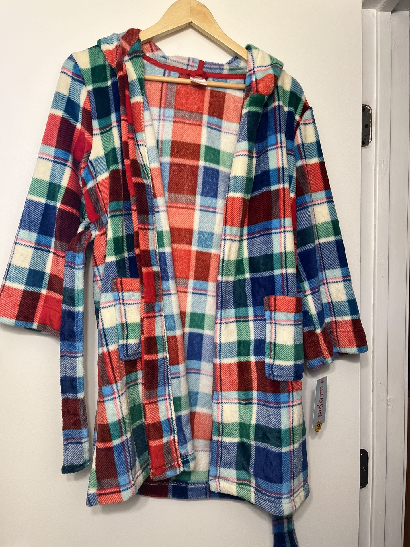 Boys Plaid Robe , Cat & Jack Brand, $12