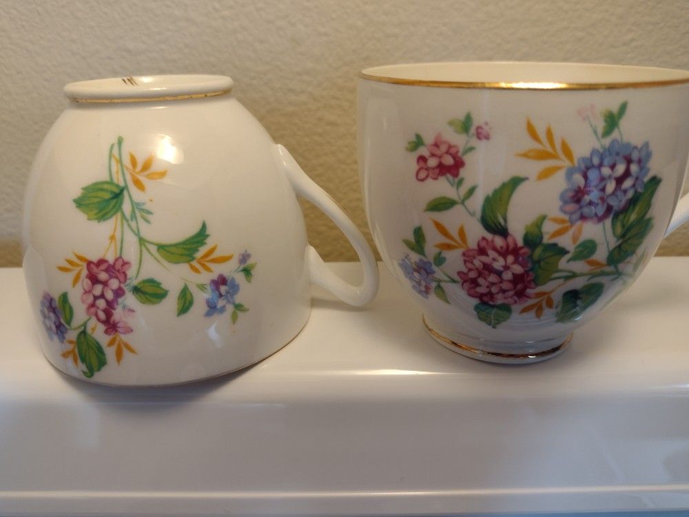 Duchess Bone China Tea Cups & Saucers