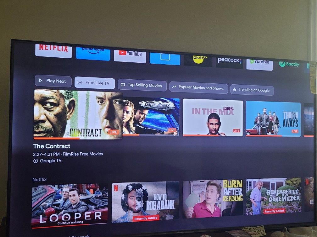 55 Inch Hisense 4k UHD Smart Android TV With Chromecast Built In Super Unused See Packaging