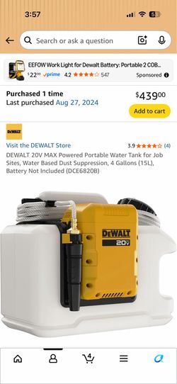 Dewalt tools. Barely used