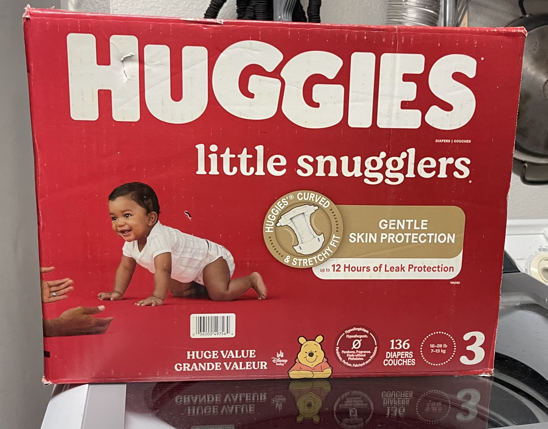 HUGGIES DIAPERS