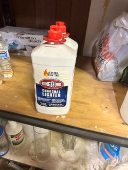 Charcoal fire fluid