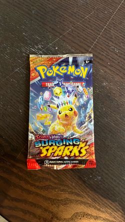 pokemon surging sparks booster pack